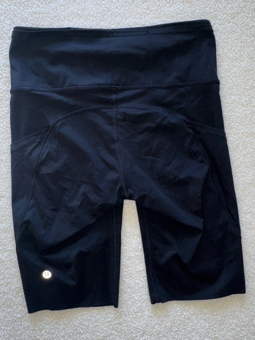 Lululemon Black High-Rise Biker Shorts Women’s Size Small/Medium